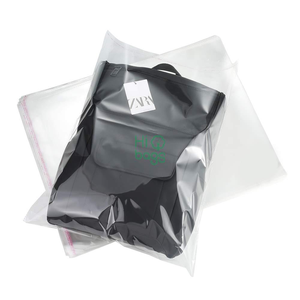Large Thick Clear Resealable Cellophane Self Adhesive Seal Poly Bags M